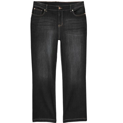 Molly & Isadora Women's High Rise Slim Fit Bootcut Jeans - Image 3