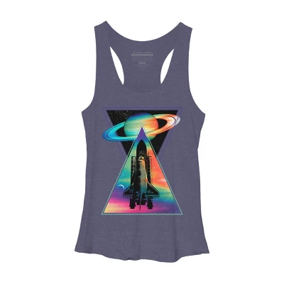 Women's Design By Humans The Explorer By Clingcling Racerback Tank Top - Image 4