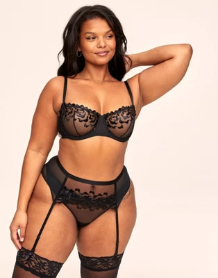 Adore Me Women's Tiana Garter Lingerie - Image 3