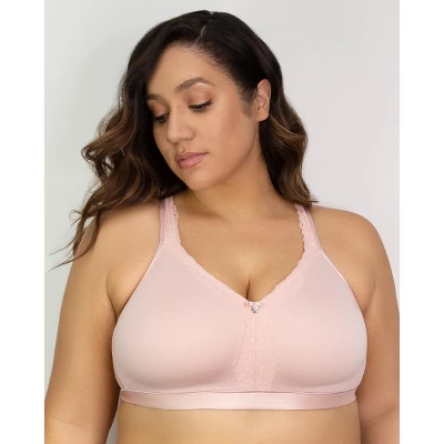 Curvy Couture Women's Cotton Luxe Unlined Wireless Bra - Image 12