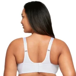 Glamorise Womens MagicLift Active Support Wirefree Bra 1005 White