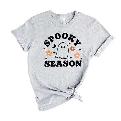 Simply Sage Market Women's Spooky Season Flowers Short Sleeve Graphic Tee - Image 3