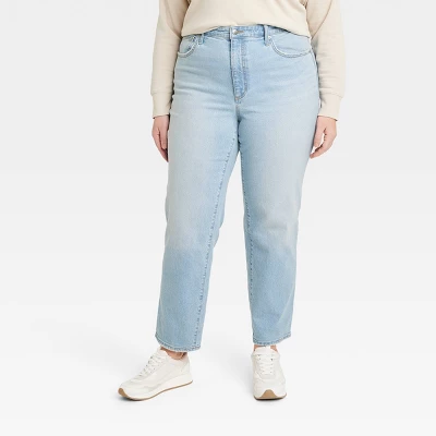 Women's High-Rise 90's Straight Jeans - Universal Thread™ - Image 5