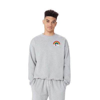 CynthiaF 70s Love Rainbow Sweatshirt - Deny Designs - Image 2