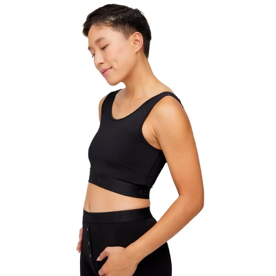 TomboyX Compression Bra, Wireless Full Coverage Medium Support Bra, (XS-6X) - Image 8