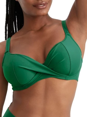 Birdsong Women's Emerald Wrap Bikini Top - S10145-EMRLD - Image 2