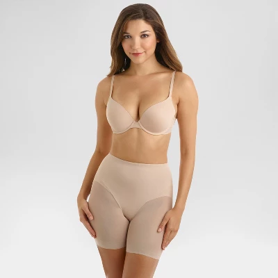 SlimShaper By Miracle Brands Women's Sheer Booty Lift Shortie Shapewear - Image 2