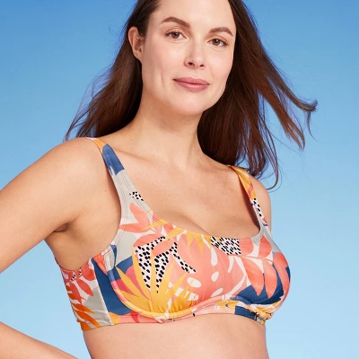 Underwire Bikini Maternity Top - Isabel Maternity By Ingrid & Isabel™ Floral - Image 2