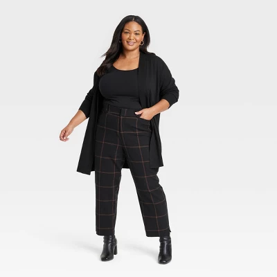 Women's High Rise Ankle Tapered Pants - Ava & Viv™ - Image 2