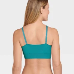 Jockey Generation™ Women's Recycled Seamfree Ribbed Plunge Bralette