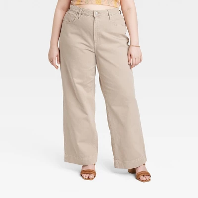 Women's High-Rise Wide Leg Jeans - Universal Thread™ - Image 7