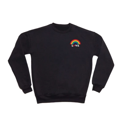 CynthiaF 70s Love Rainbow Sweatshirt - Deny Designs - Image 7