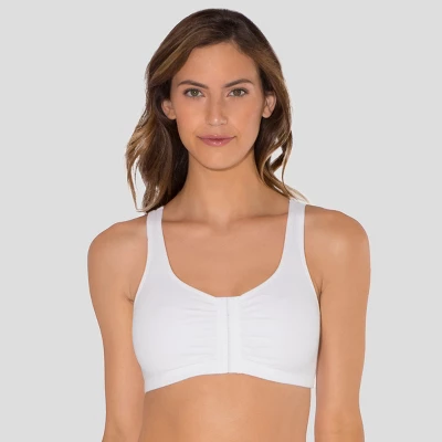 Fruit Of The Loom Women's Beyond Soft Front Closure Cotton Bra - Image 3