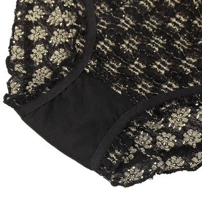 Agnes Orinda Women's Cute Floral Lace Brief Stretchy Cheeky Underwear - Image 2