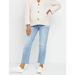 Secret Fit Belly Straight Leg Maternity Jeans | Motherhood Maternity