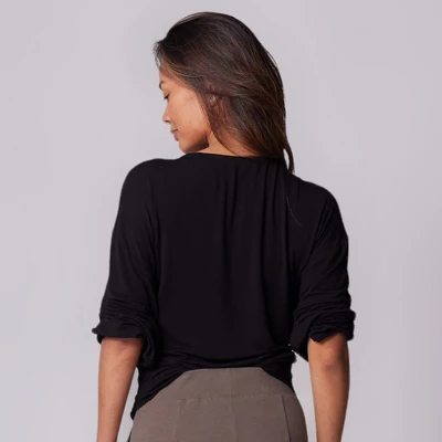 Of An Origin Maternity & Nursing Wrap Blouse - Image 6