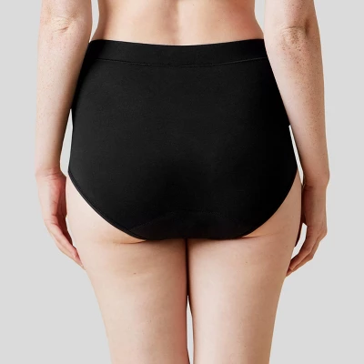 Thinx For All Women's Moderate Absorbency High-Waist Brief Period Underwear