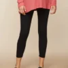 Basic Secret Fit Belly Maternity Crop Leggings | Motherhood Maternity