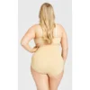 Women's Plus Size Hi Waist Shaper Brief - Beige | AVENUE