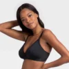 All.You.LIVELY Busty Mesh Trim Nursing Bralette