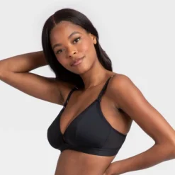 All.You.LIVELY Busty Mesh Trim Nursing Bralette