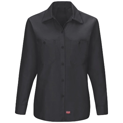 Red Kap® Women's Long Sleeve Mimix® Work Shirt - Image 3