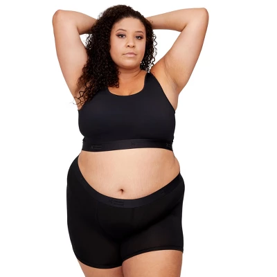 TomboyX Compression Bra, Wireless Full Coverage Medium Support Bra, (XS-6X) - Image 5