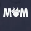 Women's Mickey & Friends Mother's Day Minnie Mouse Mom Navy T-Shirt