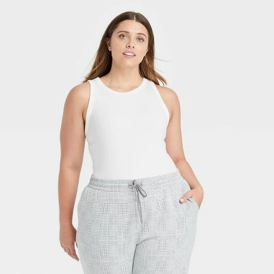 Women's Ribbed Tank Bodysuit - A New Day™ - Image 6