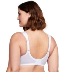 Glamorise Womens MagicLift Seamless T-Shirt Wirefree Bra 1080 White