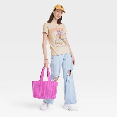 Women's Music City Short Sleeve Graphic T-Shirt - Beige - Image 2