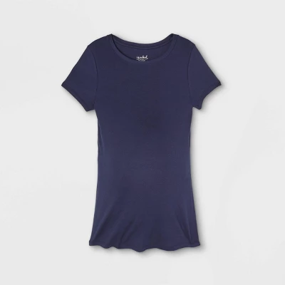 Short Sleeve Non-Shirred Maternity T-Shirt - Isabel Maternity By Ingrid & Isabel™ - Image 6