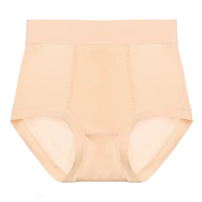 Agnes Orinda Women's Seamless High Rise Laser Cut Brief Comfort Stretchy Underwear - Image 7