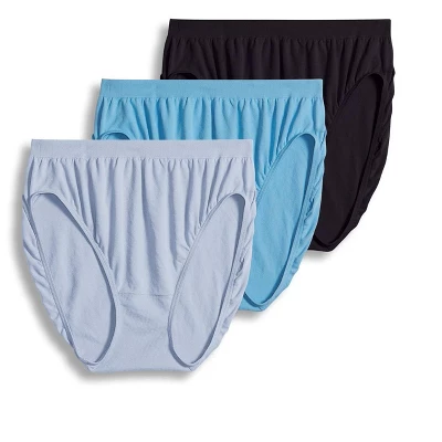 Jockey Womens Comfies Microfiber French Cut 3 Pack Underwear French Cuts Nylon - Image 5