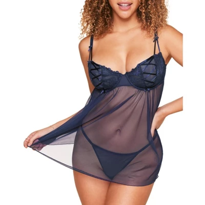 Adore Me Women's Ismelka Babydoll Lingerie - Image 5