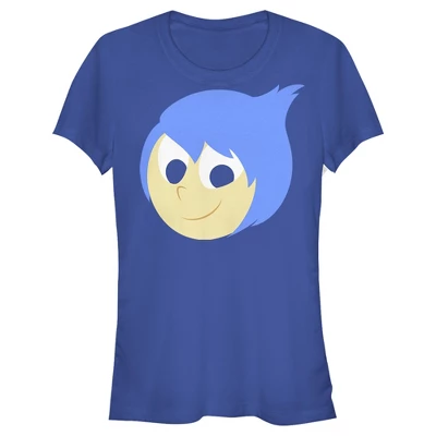 Junior's Inside Out Joy Face Halloween T-Shirt - Image 2
