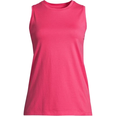 Lands' End Women's Supima Cotton Crew Neck Tank Top - Image 10