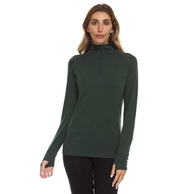 Minus33 Merino Wool Midweight - Sequoia Women's 1/4 Zip 100% Merino Wool - Image 14