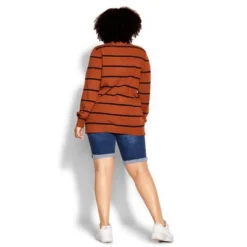 Women's Plus Size Olivia Jumper - Toffee | CITY CHIC