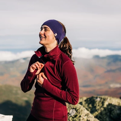 Minus33 Merino Wool Midweight - Sequoia Women's 1/4 Zip 100% Merino Wool - Image 6