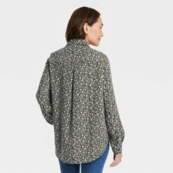 Women's Long Sleeve Button-Down Shirt - Knox Rose™