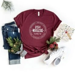 Simply Sage Market Women's Mistletoe Fresh Cut Short Sleeve Graphic Tee