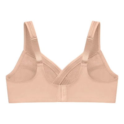 Glamorise Womens MagicLift Minimizer Wirefree Bra 1003 Café - Image 4