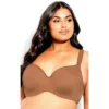 Women's Plus Size Fashion Balconette Bra - Bronze | AVENUE