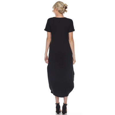 Maternity V-neck Maxi Dress - Image 2