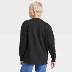 Hasbro Women's Halloween Ouija Board Graphic Sweatshirt - Black