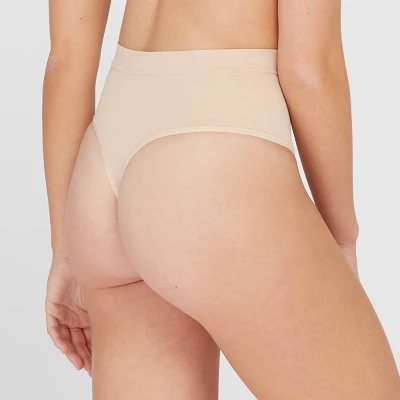 ASSETS By SPANX Women's All Around Smoothers Thong - Image 2