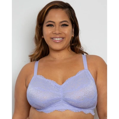 Curvy Couture Women's Luxe Lace Wireless Bralette - Image 6