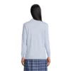 Lands' End School Uniform Women's Long Sleeve Interlock Polo Shirt