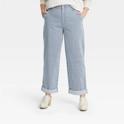 Women's High-Rise Straight Jeans - Universal Thread™ - Image 3